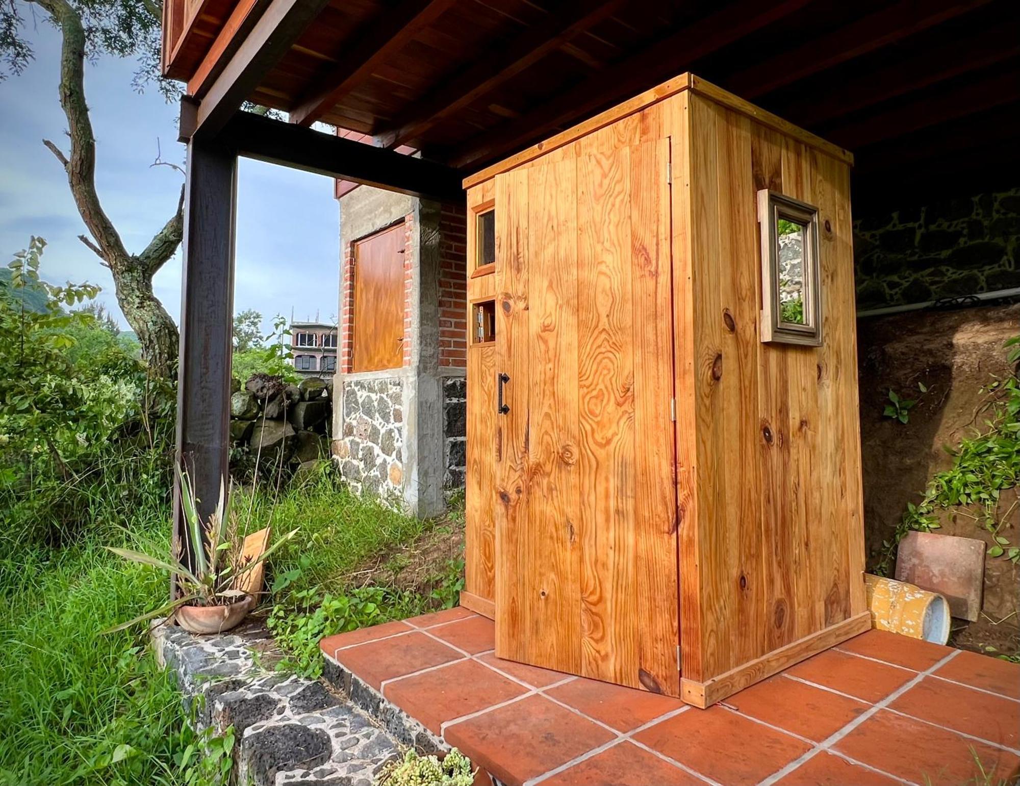 تيبوزتلان Santuario Ave Fenix-Cabanas الغرفة الصورة