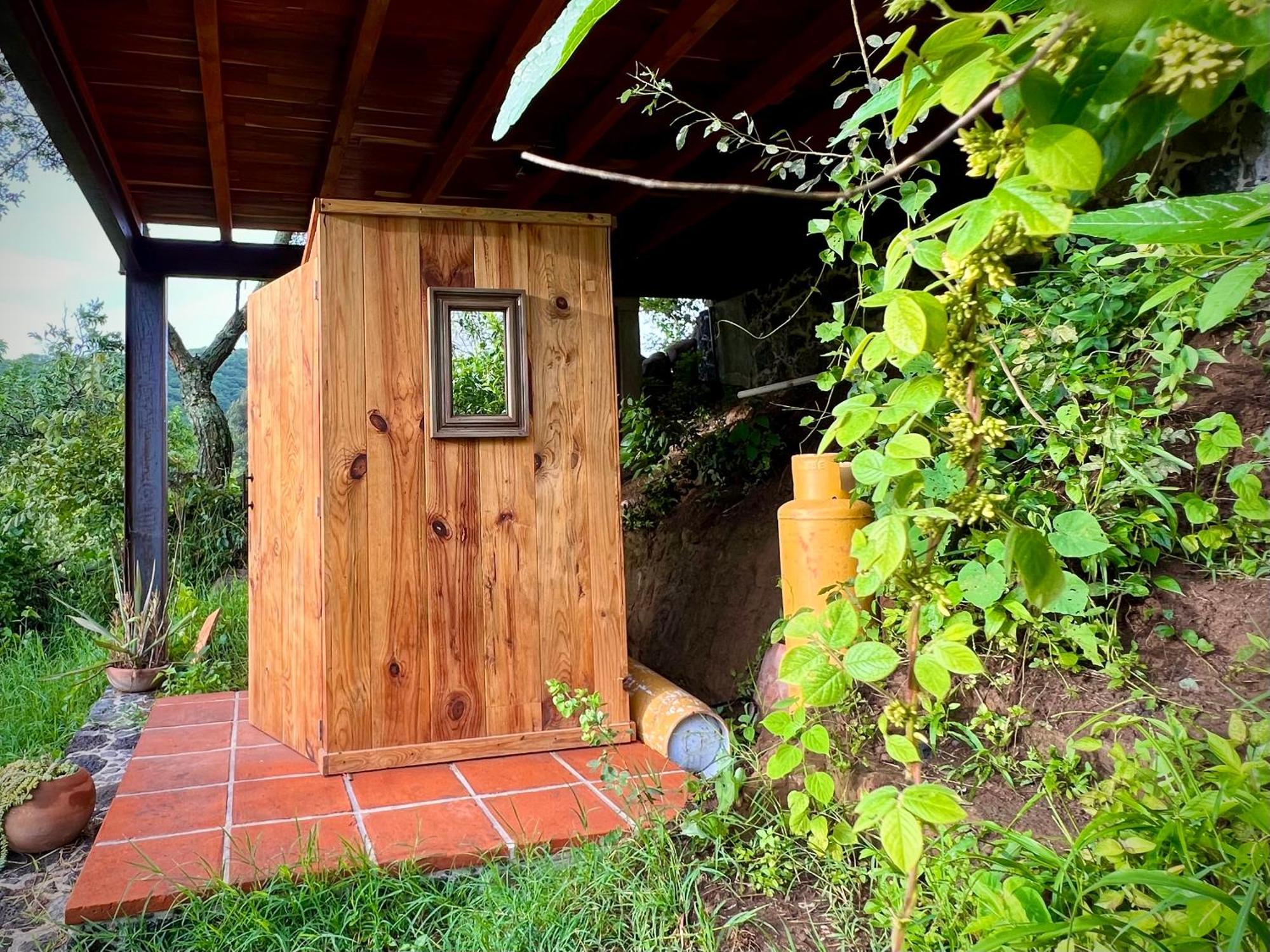 تيبوزتلان Santuario Ave Fenix-Cabanas الغرفة الصورة